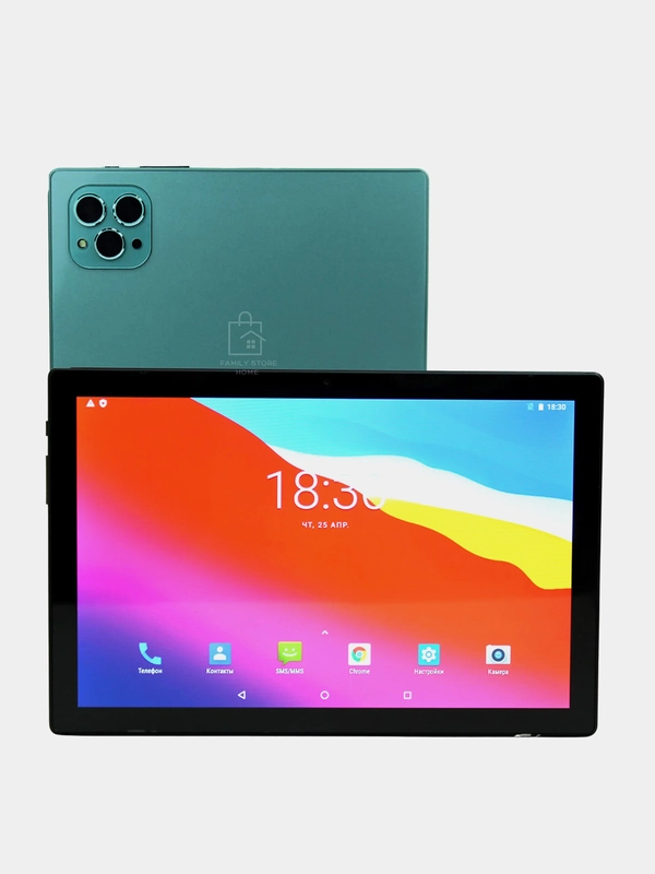 Планшет Atouch X19 PRO, 8/256, 5G LTE, Tablet PC с клавиатурой зеленый