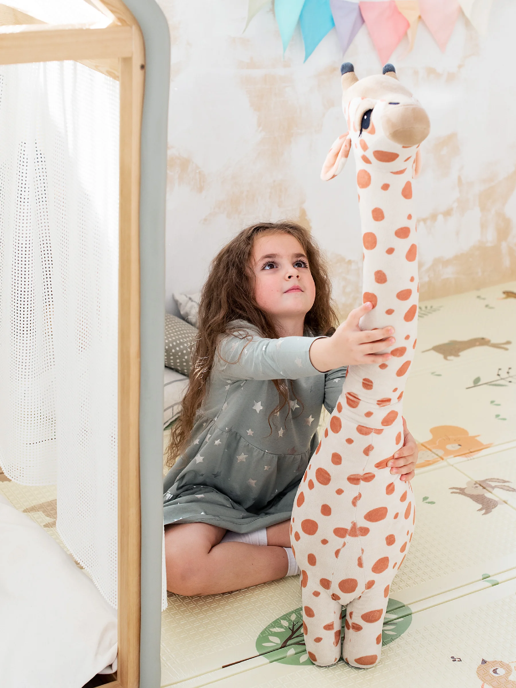 Серый защитная лента на углы мебели Kids Zone, накладка для детей на мебель, 2 м