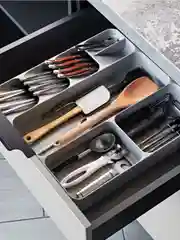 Лоток для столовых приборов Shiny Kitchen, 8 отделений большой