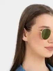 Марсала круглые солнцезащитные очки