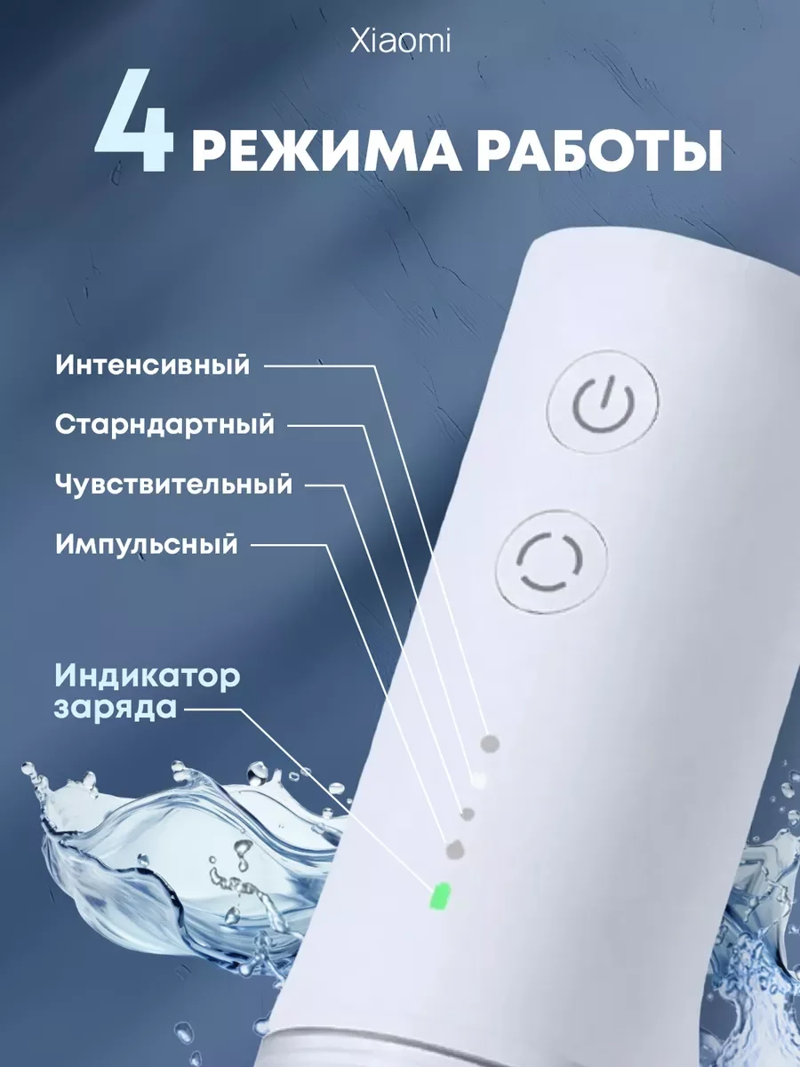Ирригатор беспроводной Xiaomi Mijia Electric Flusher, MEO701