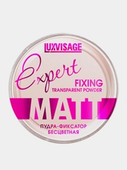 Пудра-фиксатор LUXVISAGE Expert Matt, тон Бесцветный, 9 г