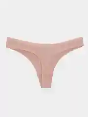 Розовый трусы стринги женские, хлопковые