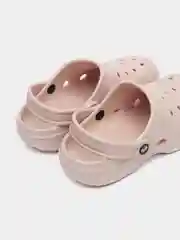 Розовый сабо детские