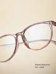 Розовый очки для компьютера защитные с прозрачными линзами JewelryMeverly, имиджевые очки