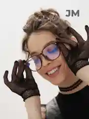 Коричневый очки для компьютера защитные с прозрачными линзами JewelryMeverly, имиджевые очки