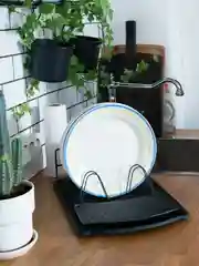 Черный kroffos Stream Сушилка для посуды настольная для кухни