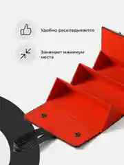 Красный футляр для очков женский JewelryMeverly, очечник мужской, чехол для солнезащитных очков