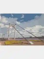 Бирюзовый картина по номерам с подрамником на холсте 50*40, Пейзаж , природа  " Подвесной мост"