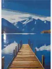 Картина по номерам с подрамником на холсте 50*40 , природа "Голубое озеро"