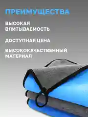 Полотенце для автомобиля SSY, тряпка для машины, микрофибра