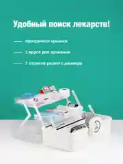Аптечка домашняя Birdhouse, контейнер для лекарств