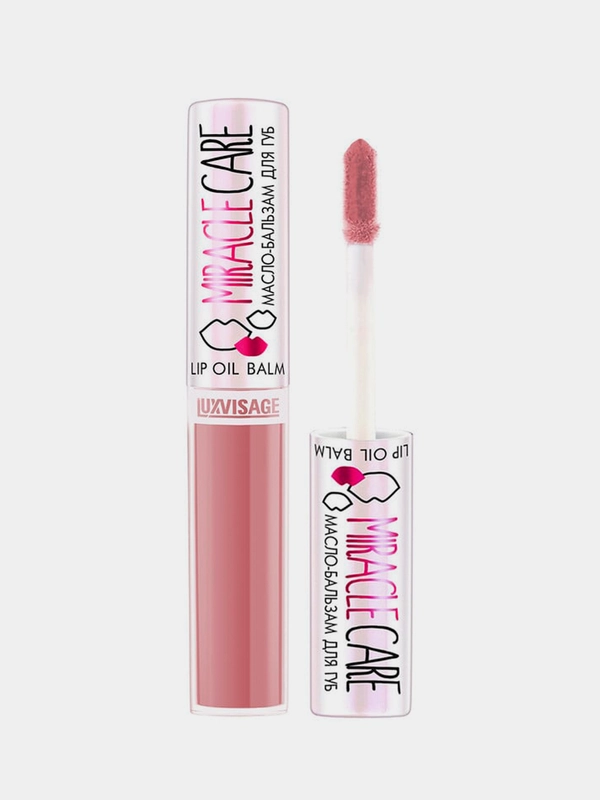 Масло-бальзам для губ LUXVISAGE MIRACLE CARE, тон 101 Powder rose, 5,5 г