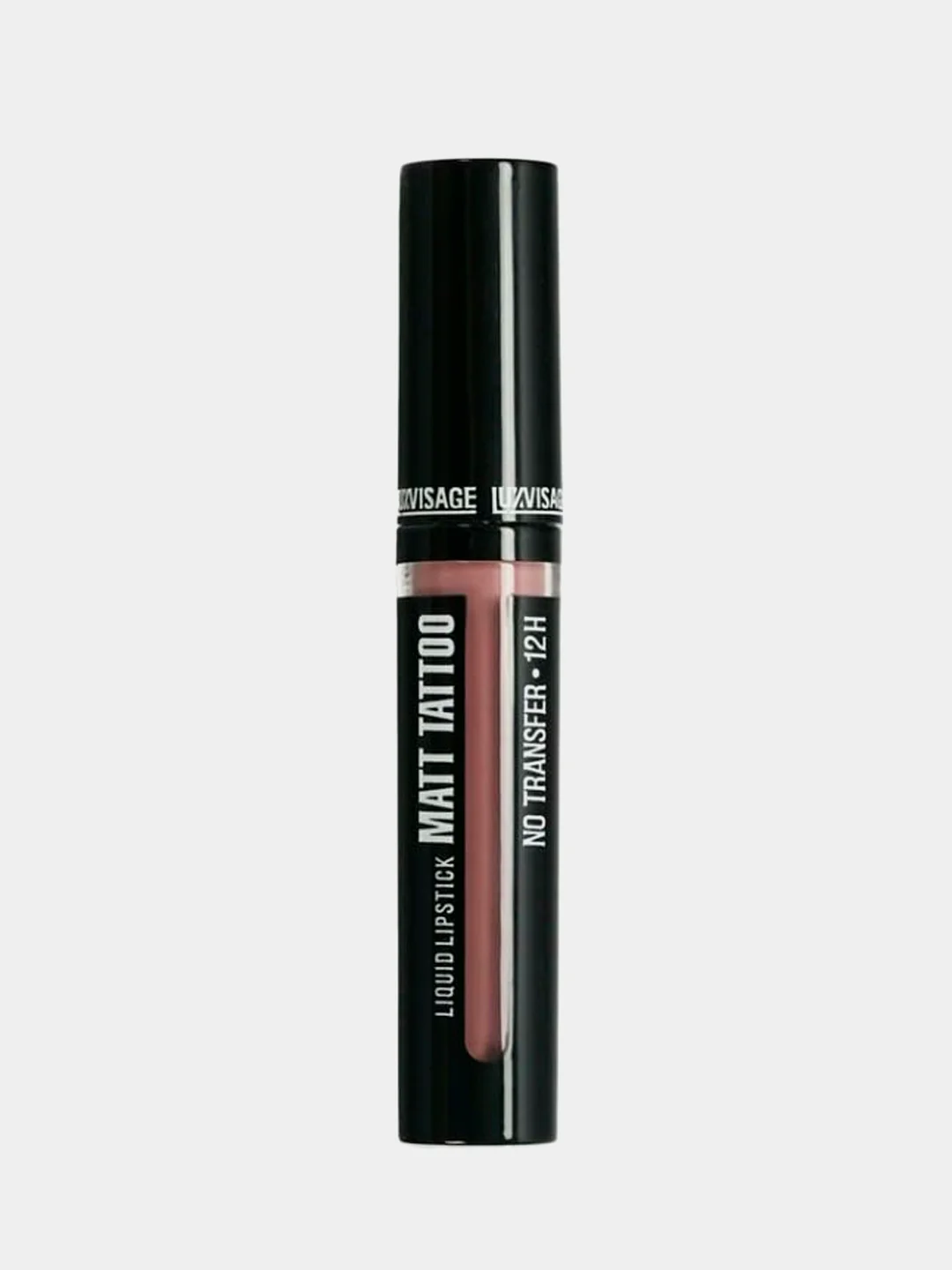 Жидкая губная помада LUXVISAGE MATT TATTOO NO TRANSFER 12H, тон 123 Dusty Rose, 3,8 г