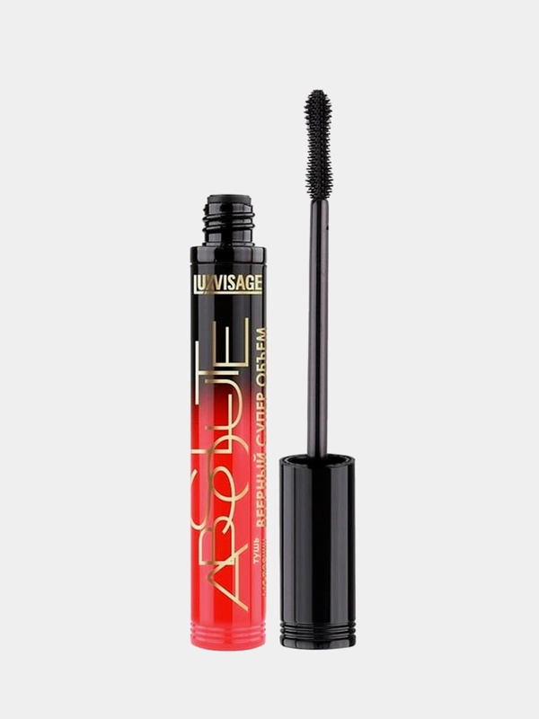 Тушь для ресниц LUXVISAGE ABSOLUTE Веерный супер объём, тон Черный, 8 г