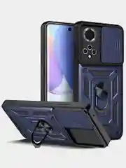 Темно-синий чехол противоударный armors для Honor 50 и Nova 9 / Хонор 50 и Нова 9 с защитой камеры