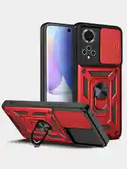 Красный чехол противоударный armors для Honor 50 и Nova 9 / Хонор 50 и Нова 9 с защитой камеры