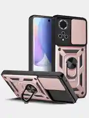 Розовый чехол противоударный armors для Honor 50 и Nova 9 / Хонор 50 и Нова 9 с защитой камеры