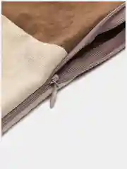 Чехол наволочка на декоративную подушку, на молнии, 35x35 см, канвас