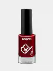 Лак для ногтей LUXVISAGE Gel finish, тон 8 бордовый, 9 г
