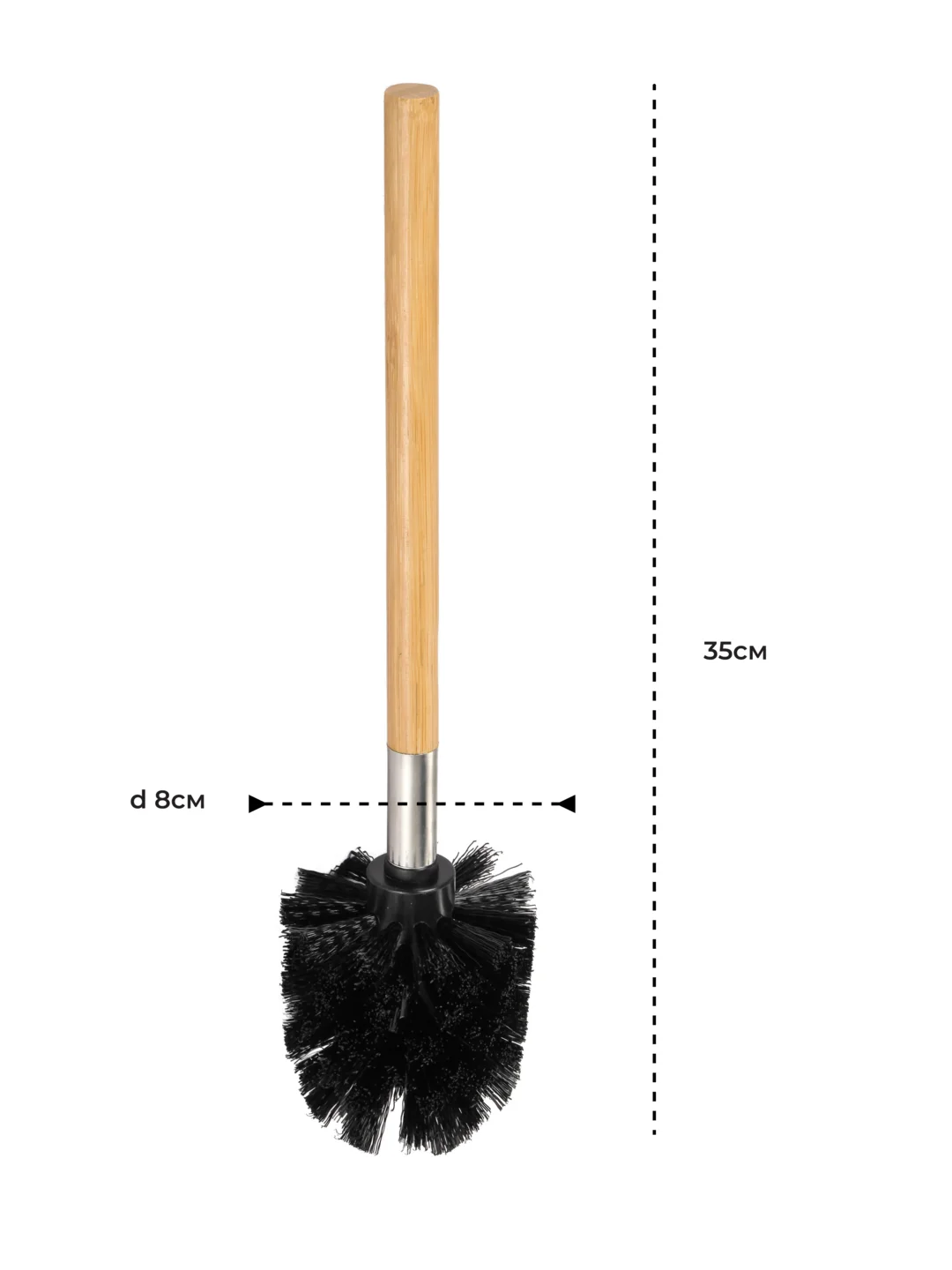 Ершик для унитаза KROFFOS Brush Bamboo