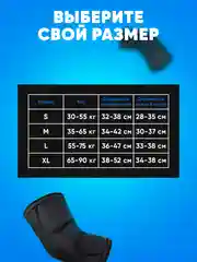 Наколенник для суставов Shark Fit, ортопедический, 1 шт