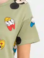 Мятный туника домашняя женская, платье