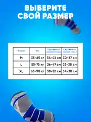 Наколенник для суставов Shark Fit, ортопедический, 2 шт