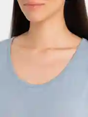 Синий домашнее платье женское, туника