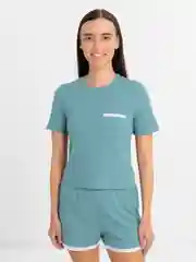 Бирюзовый пижама женская