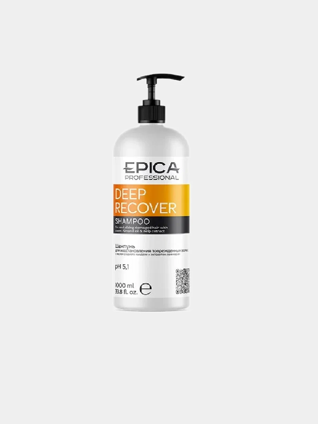 Epica Deep Recover Шампунь для восстановления повреждённых волоc Эпика 300мл 1000 мл