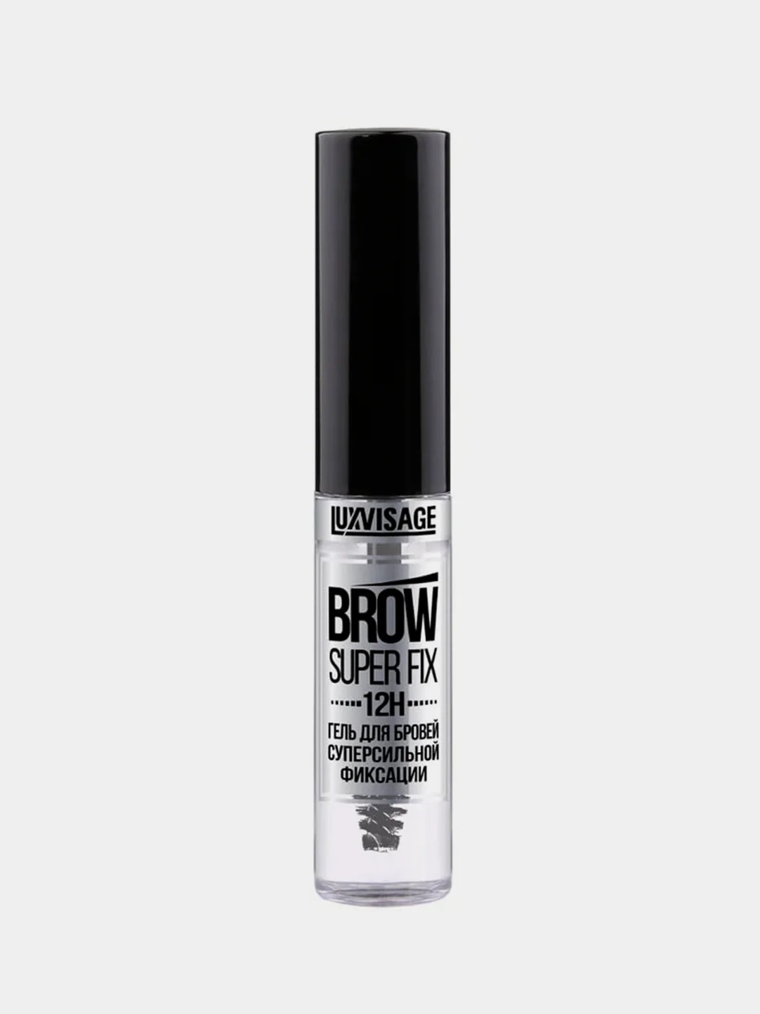Гель для бровей LUXVISAGE BROW SUPER FIX 12H, суперсильной фиксации, Бесцветный, 6 г