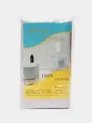 Молочный штора-занавес для ванной комнаты, 3D, с кольцами, 180 х 180 см
