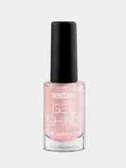 Лак для ногтей LUXVISAGE Gel Shine, тон 105 Светлый розовый с золотистым шиммером, 9 г