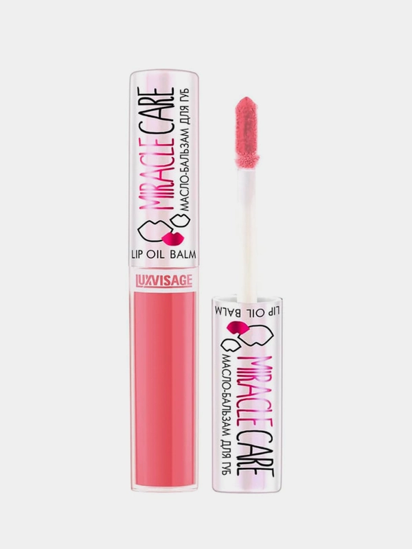 Масло-бальзам для губ LUXVISAGE MIRACLE CARE, тон 105 Berry rose, 5,5 г