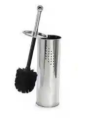 Ершик KROFFOS Stylo black для туалета, с подставкой и крышкой из металла