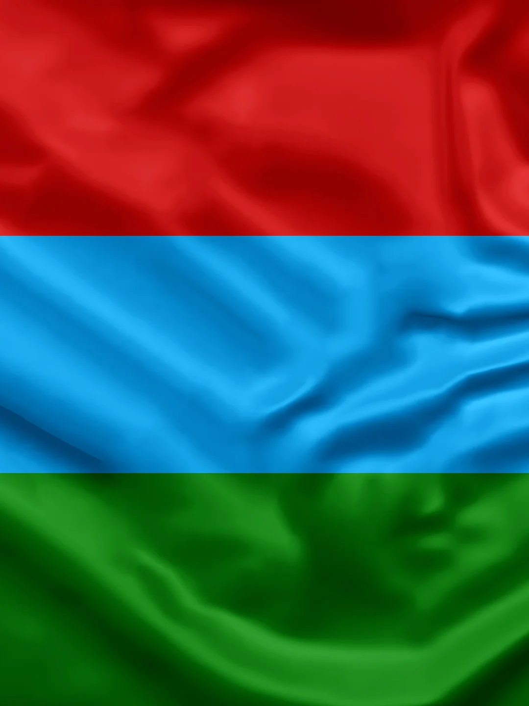 Флаг Республики Карелия 135х90см