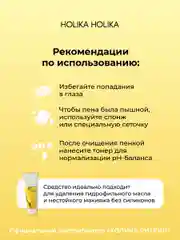 Очищающая пенка для лица с цитроном Holika Holika Daily Garden Citron, 120 мл