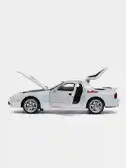 Белый металлическая масштабная модель Мазда Mazda RX 7  1:32