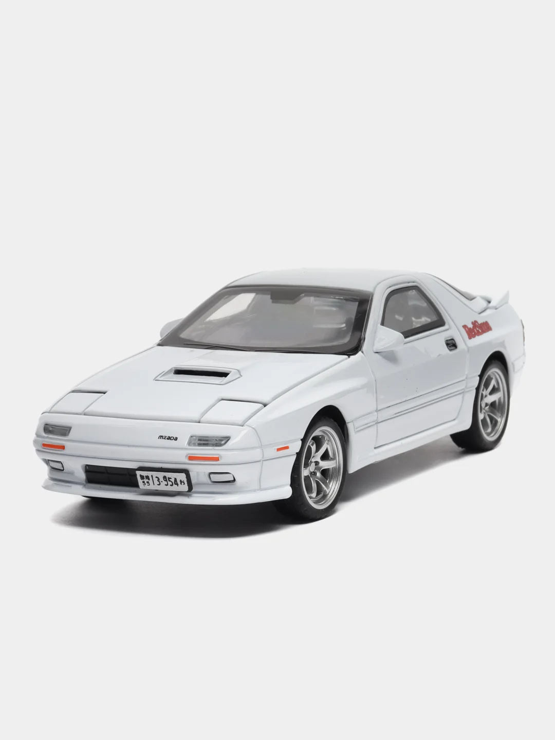 Белый металлическая масштабная модель Мазда Mazda RX 7  1:32