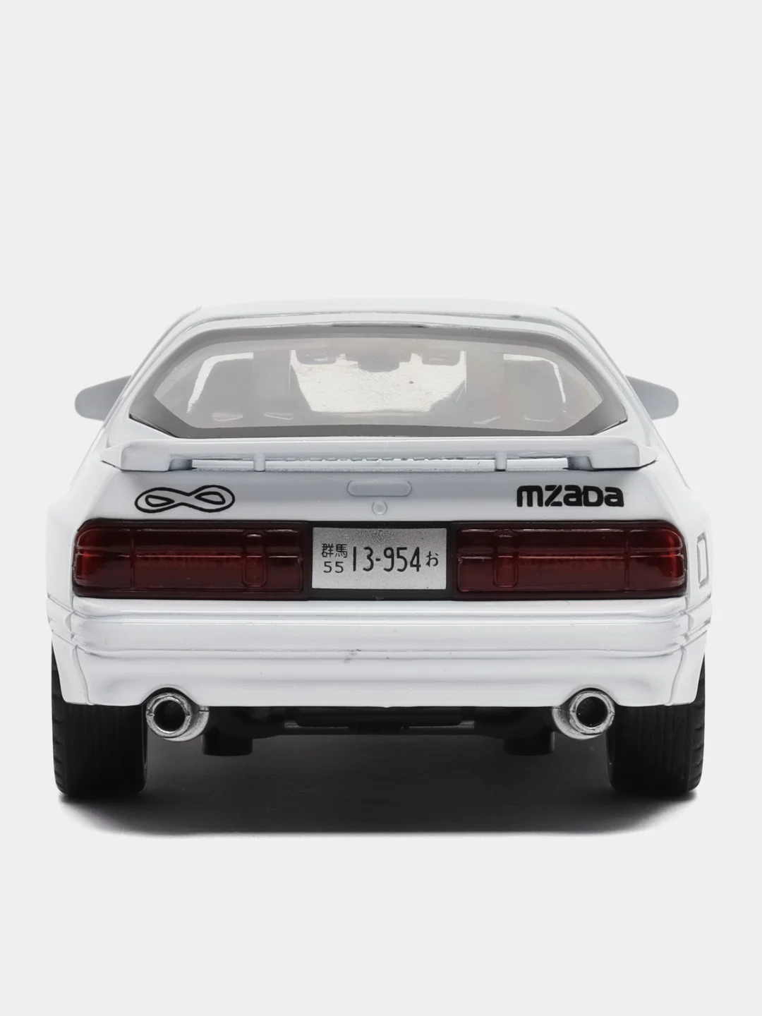 Белый металлическая масштабная модель Мазда Mazda RX 7  1:32