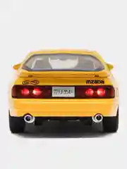 Желтый металлическая масштабная модель Мазда Mazda RX 7  1:32