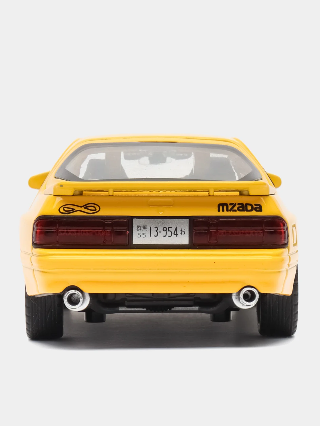 Желтый металлическая масштабная модель Мазда Mazda RX 7  1:32