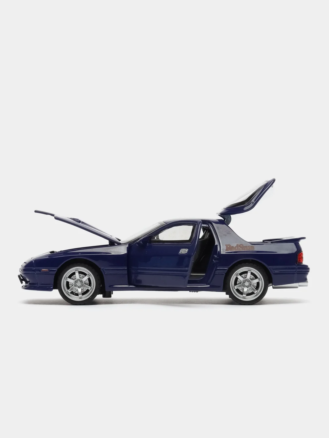 Синий металлическая масштабная модель Мазда Mazda RX 7  1:32