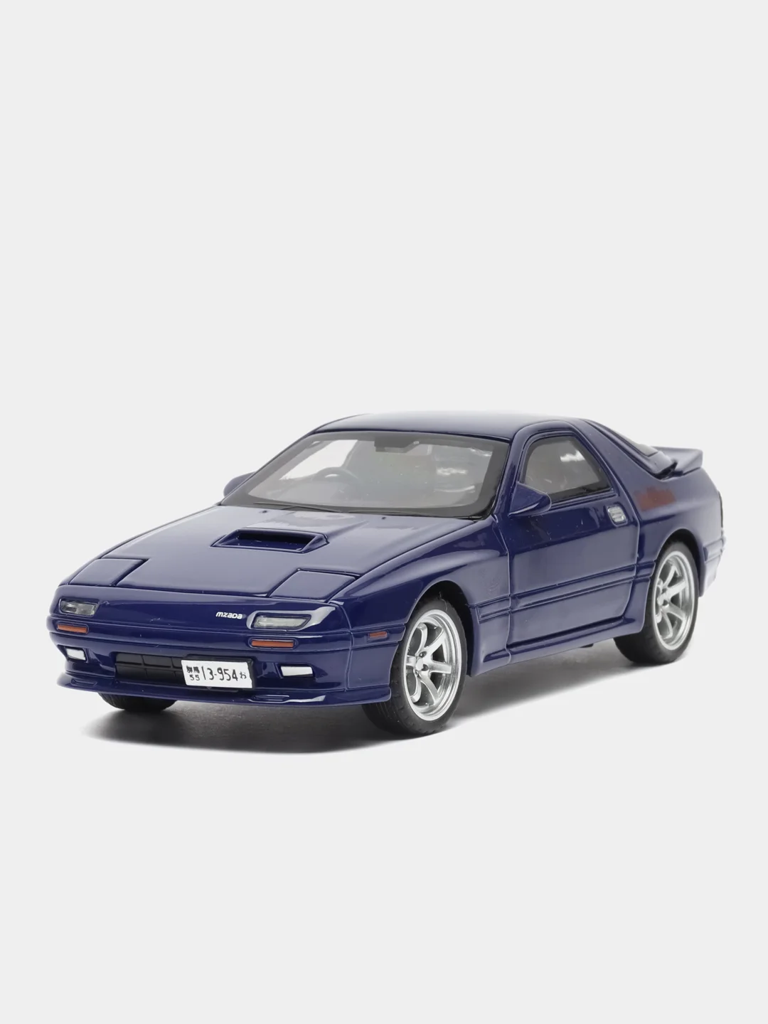 Синий металлическая масштабная модель Мазда Mazda RX 7  1:32