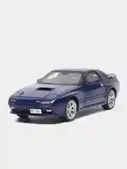 Синий металлическая масштабная модель Мазда Mazda RX 7  1:32