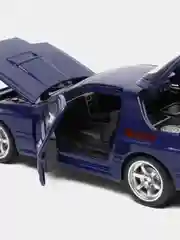 Синий металлическая масштабная модель Мазда Mazda RX 7  1:32