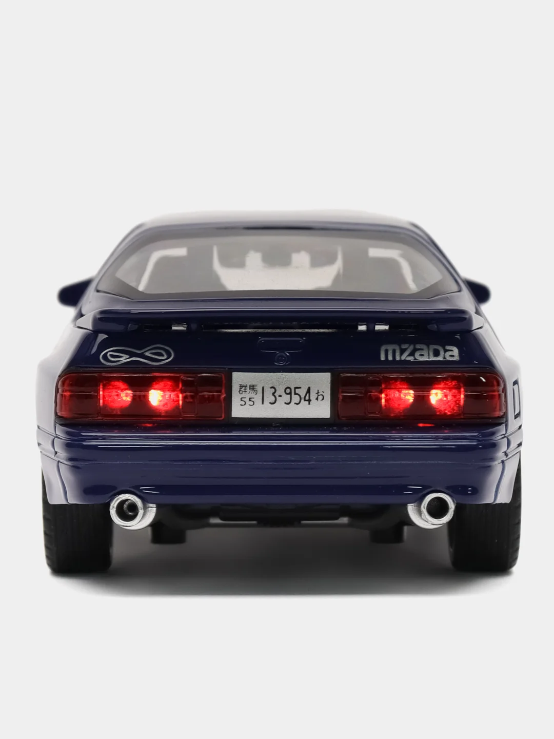 Синий металлическая масштабная модель Мазда Mazda RX 7  1:32