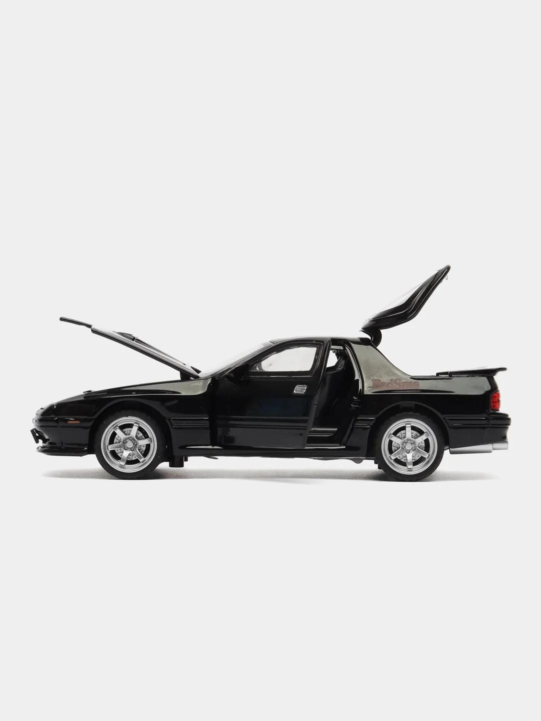 Черный металлическая масштабная модель Мазда Mazda RX 7  1:32
