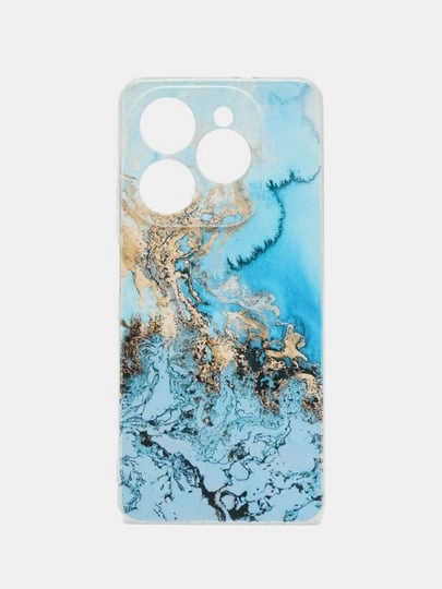 Чехол на Tecno Spark 20 Pro/20S Pro / Текно Спарк 20 Про/20S Про прозрачный, с рисунком